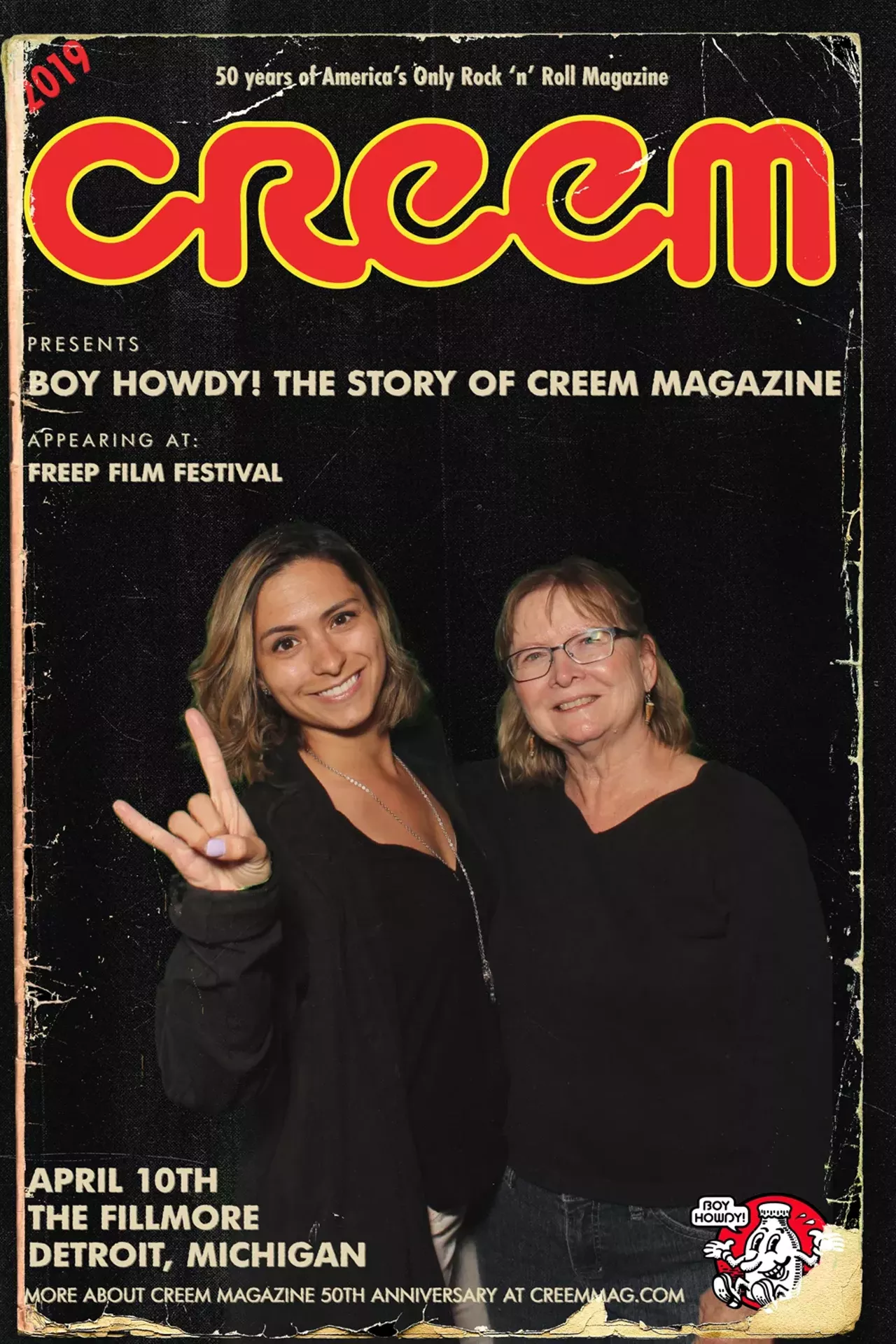 Image: 'Creem' doc premiere let attendees be on the cover of 'America's Only Rock 'n' Roll Magazine'
