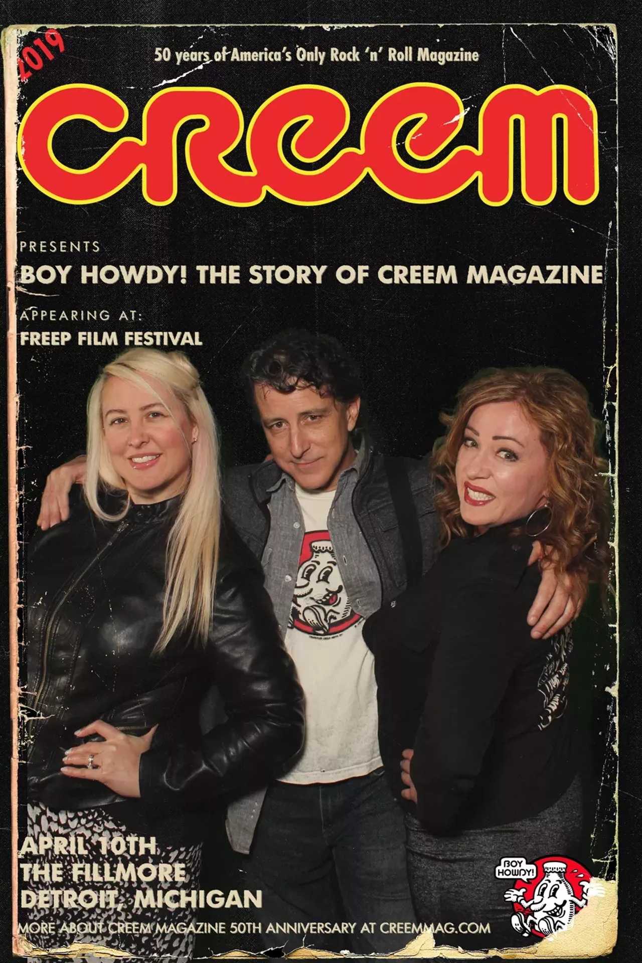 Image: 'Creem' doc premiere let attendees be on the cover of 'America's Only Rock 'n' Roll Magazine'