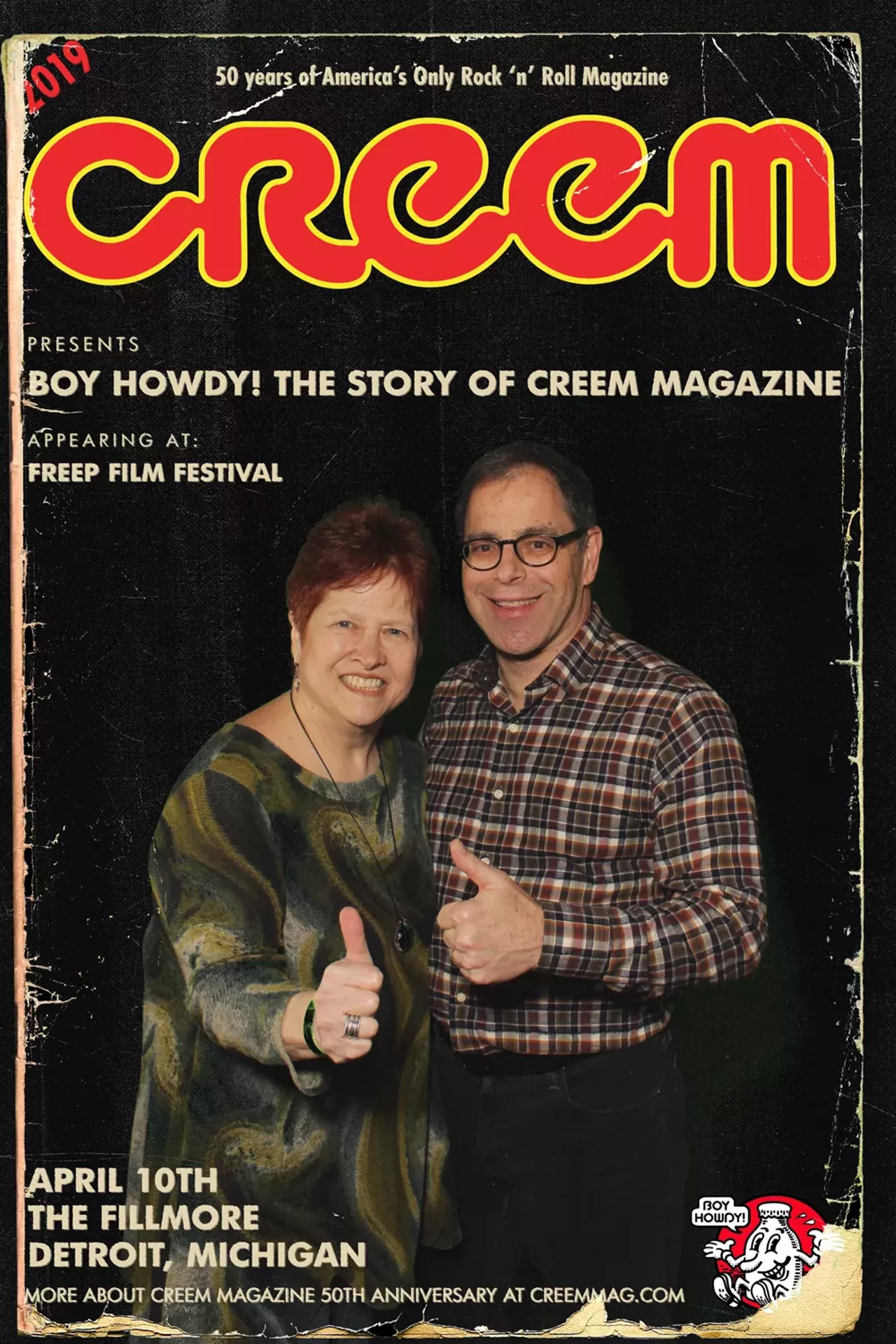 Image: 'Creem' doc premiere let attendees be on the cover of 'America's Only Rock 'n' Roll Magazine'