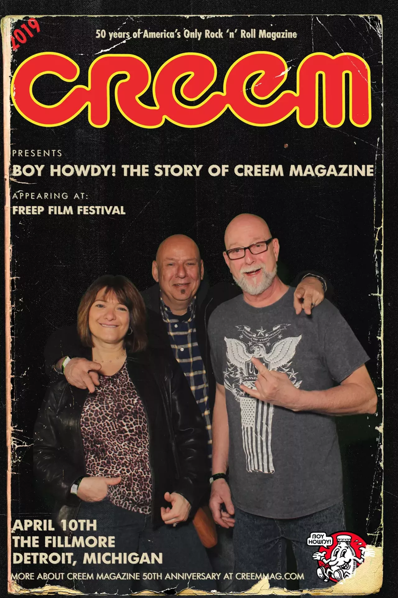 Image: 'Creem' doc premiere let attendees be on the cover of 'America's Only Rock 'n' Roll Magazine'