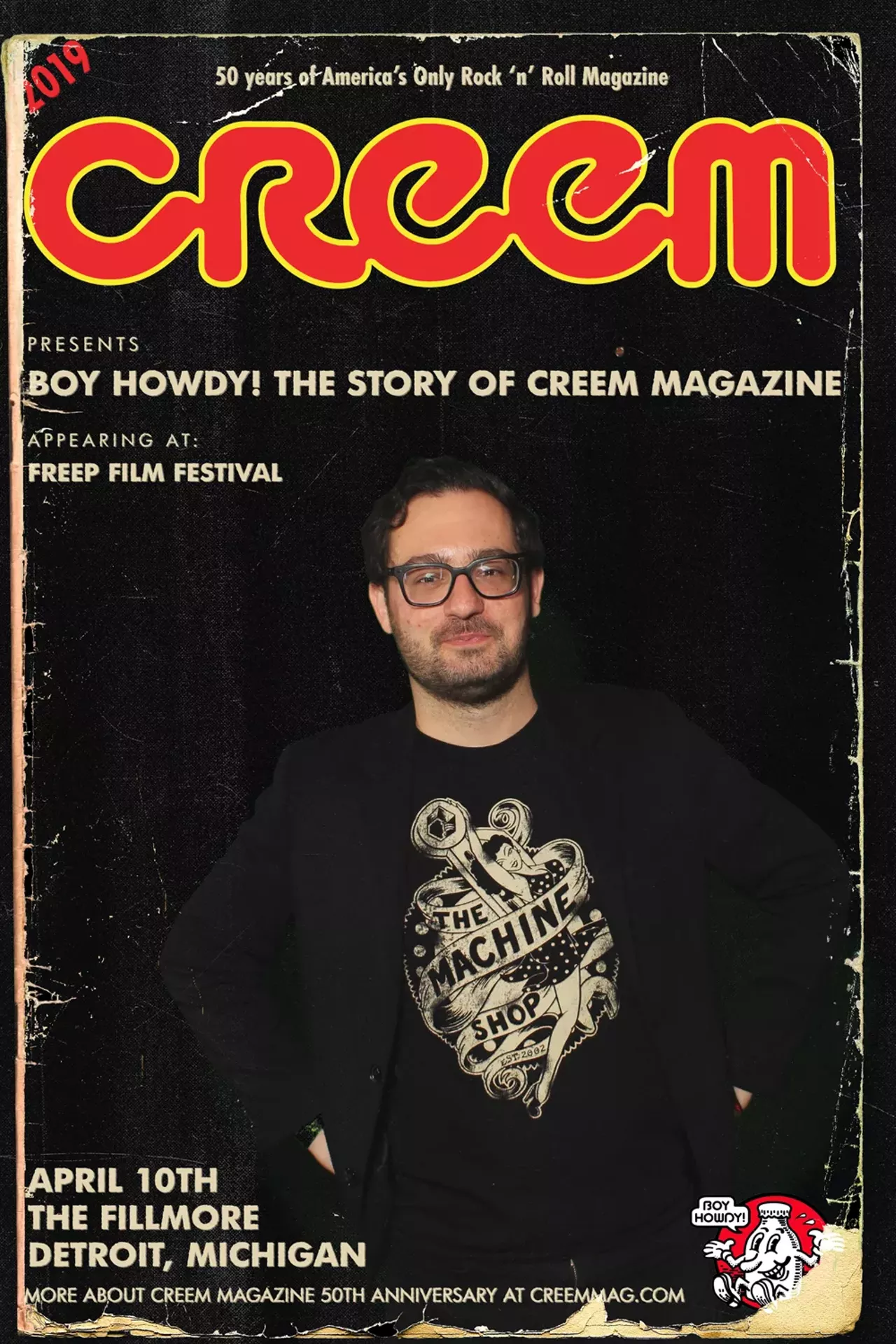 Image: 'Creem' doc premiere let attendees be on the cover of 'America's Only Rock 'n' Roll Magazine'