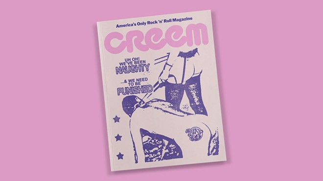 The next issue of Creem magazine features artwork by L.A. artist Iphigenia.