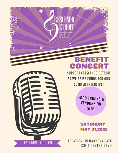 Crescendo Detroit Benefit Concert