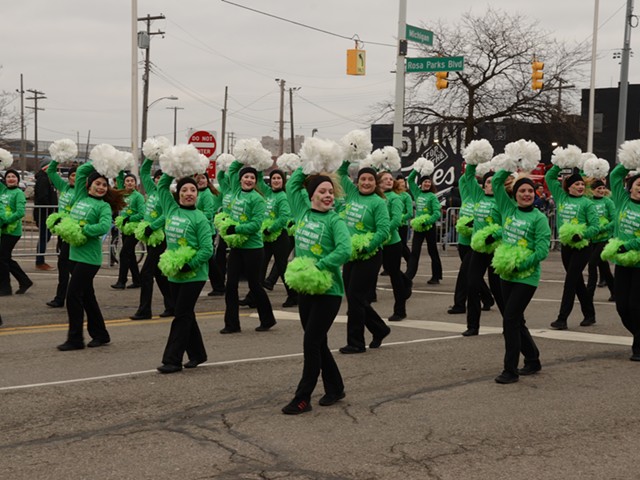 St. Patrick's Day Parade in Corktown.