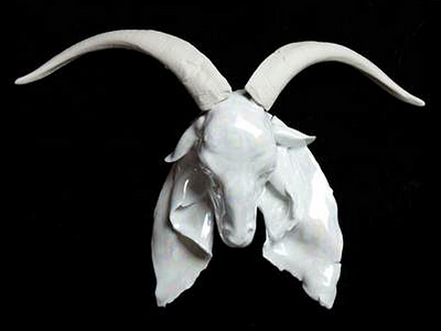 David R Harper’s "Chimera," on display at the Butcher’s Daughter now through June 28.
