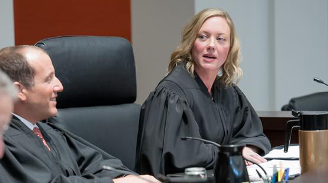 Supreme Court Justice Beth Clement.