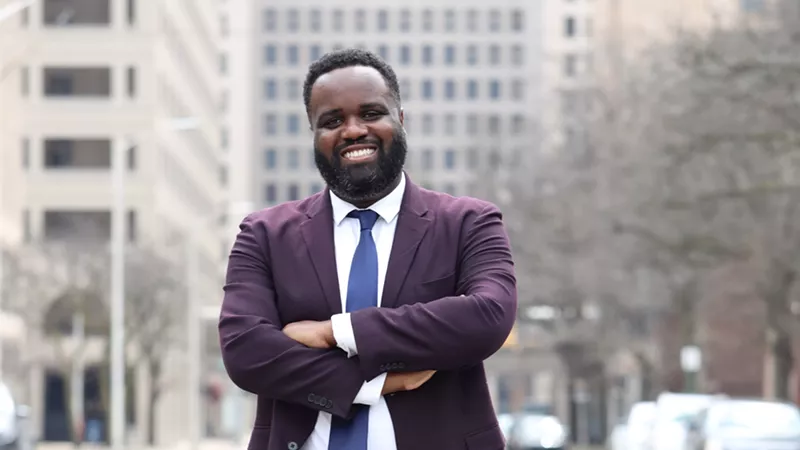 Denzel McCampbell is running for a seat on the Detroit City Council.