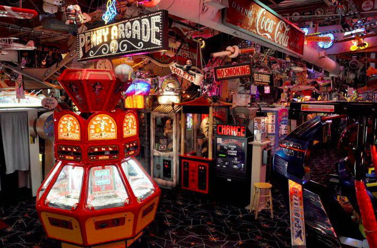 Marvin's Marvelous Mechanical Museum
31005 Orchard Lake Rd., Farmington Hills; 248-626-5020; marvin3m.com
Marvin's is a unique, classic arcade. Opened in 1980, it has vintage, coin-operated machines, along with newer games.
Photo via Marvin&#146;s Marvelous Mechanical Museum / Facebook