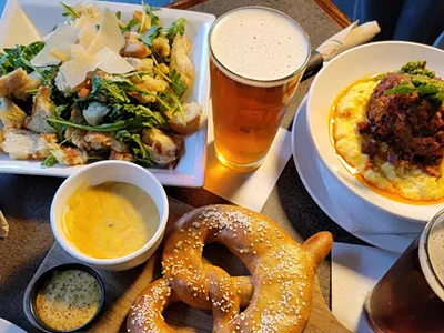 Chef Rodney Lubinski revamped the Detroit Beer Company's menu.