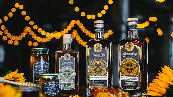 Bees in the D and Detroit City Distillery are getting ready to drop their annual limited-edition collaboration of bourbon barrel-aged honey and honey-infused bourbon.