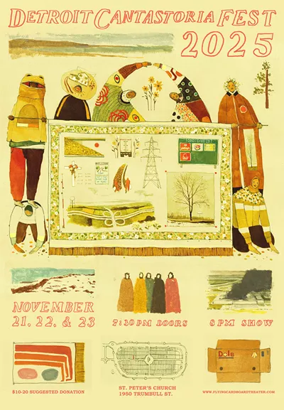 5th annual Detroit Cantastoria Festival! at St. Peter's Episcopal Church