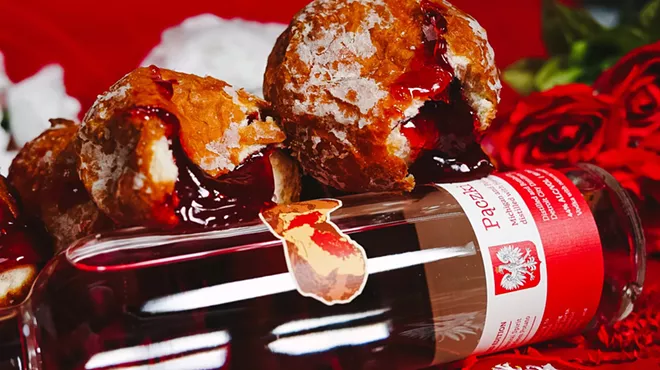 Bottles of Paczki Day Vodka are $35 each.