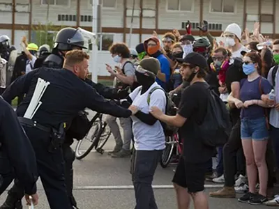 Image: Detroit drops charges against 238 anti-police brutality protesters