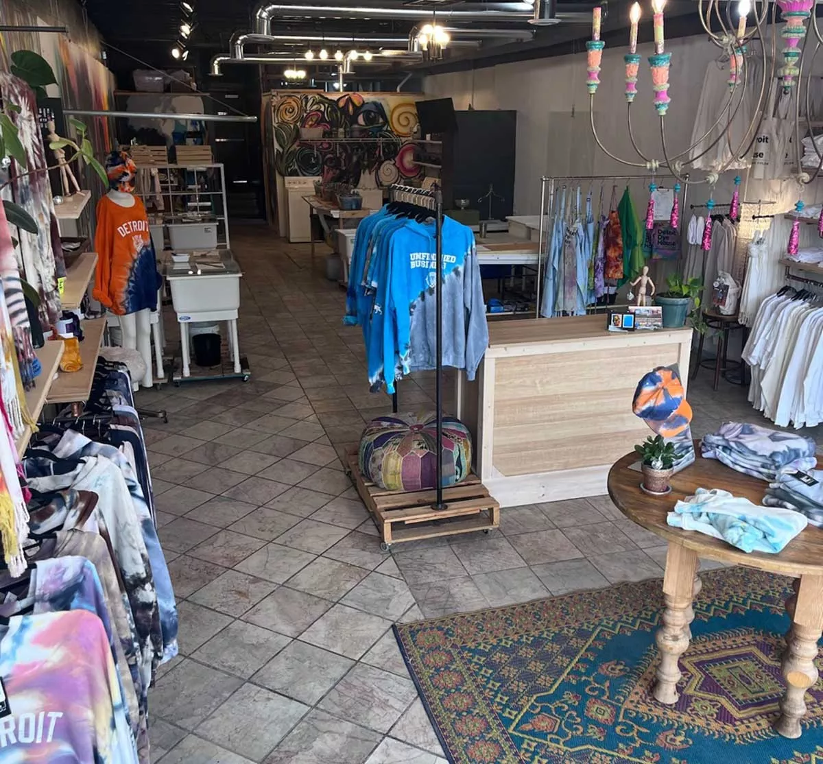 Image: The Detroit Dye House on the Avenue of Fashion.