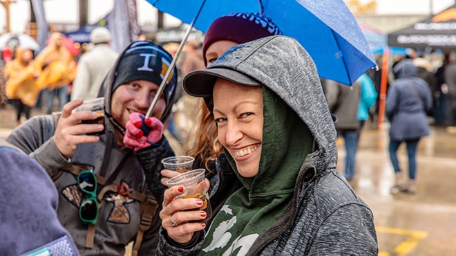 Drink responsibly at the annual Detroit Fall Beer Festival.