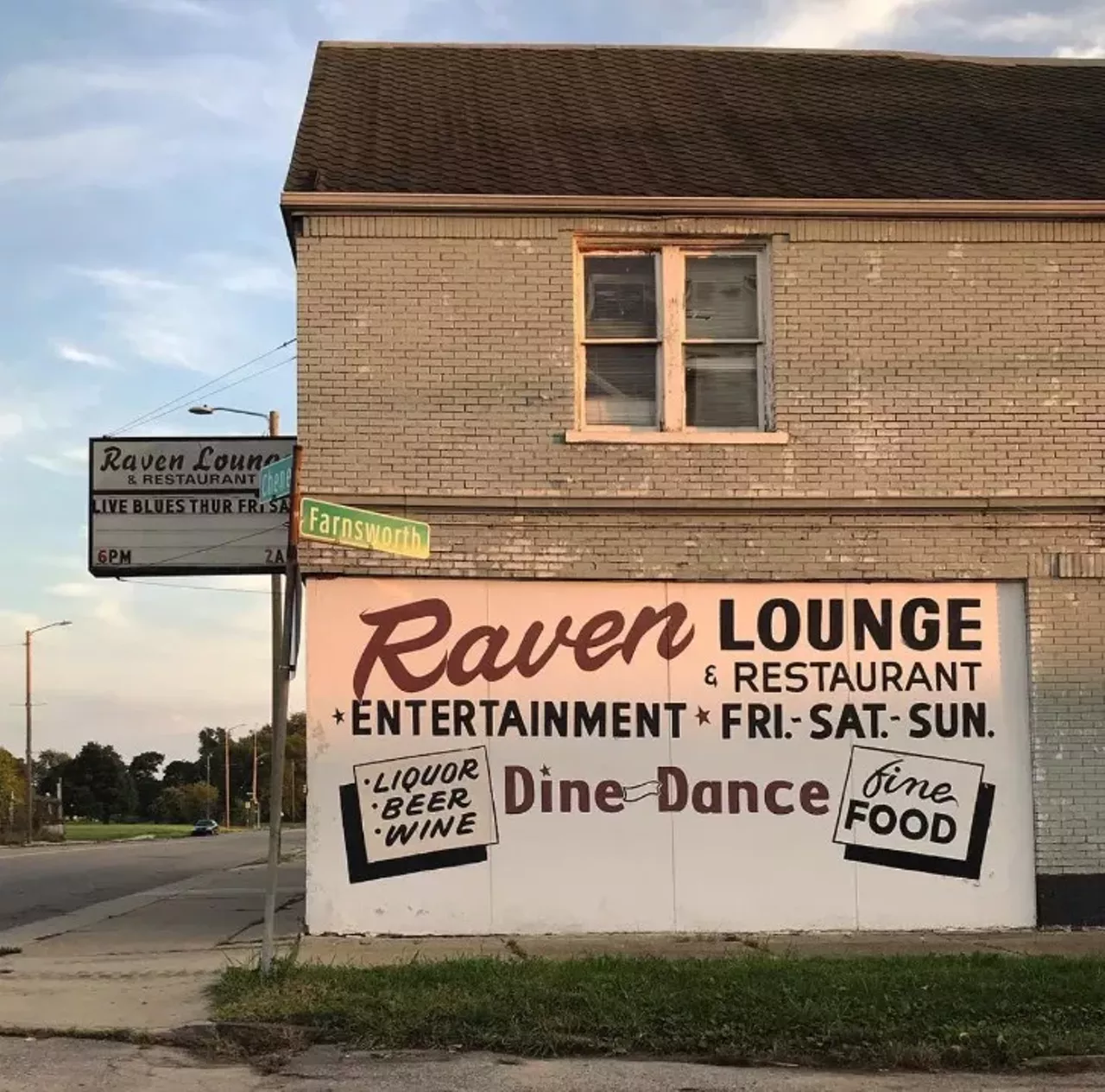 Raven Lounge & Restaurant 5145 Chene St., Detroit; 313-924-7133; facebook.com As Detroit’s oldest blues club, Raven Lounge is steeped in musical history. The space started as a polka dance hall in the late 1800s, opening with a new focus on blues in 1966. Now, the spot continues to serve up delicious soul food alongside cocktails and live blues music. It was even featured on Detroit-based Starz series BMF. 