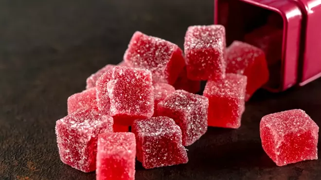 A mentor at the Detroit Juvenile Detention Facility is accused of giving marijuana-infused gummies to teenagers.