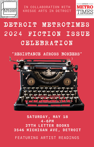 Detroit Metro Times 2024 Fiction Issue Celebration