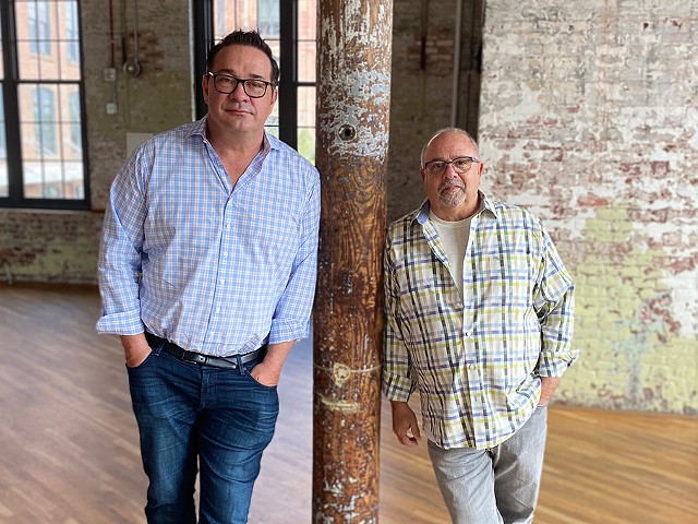 Steve Palmer, left, and Mickey Bakst, a metro Detroit native, co-founded Ben's Friends, a national support group for restaurant industry workers. Metro Detroit is the group's latest chapter.