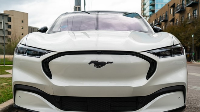 The all-electric 2023 Ford Mustang Mach-E.