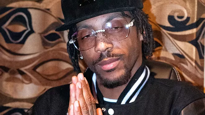 Image: Detroit rapper Boldy James hospitalized after car accident