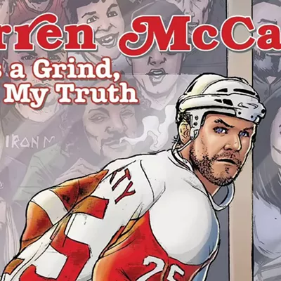 The cover of Darren McCarty: Life is a Grind, Enjoy My Truth.