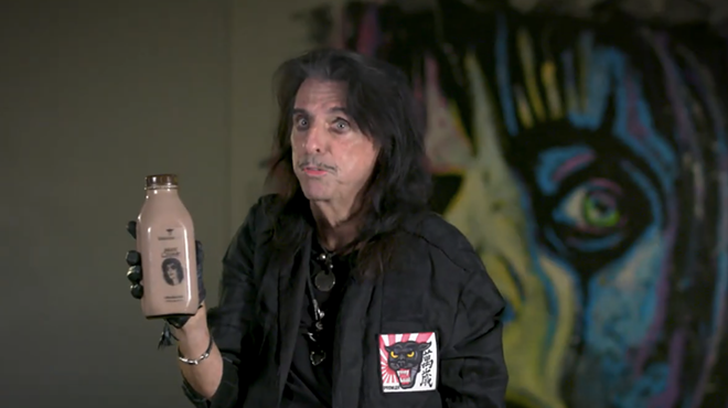 Alice Cooper is the face of Arizona-based chocolate milk to benefit little rock 'n' rollers