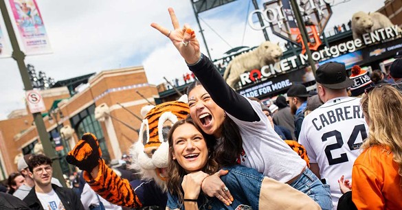 Detroit Tigers fans celebrate Opening Day 2023 [PHOTOS]
