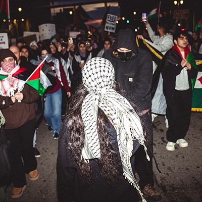 Detroiters rally in support of Palestine [PHOTOS]