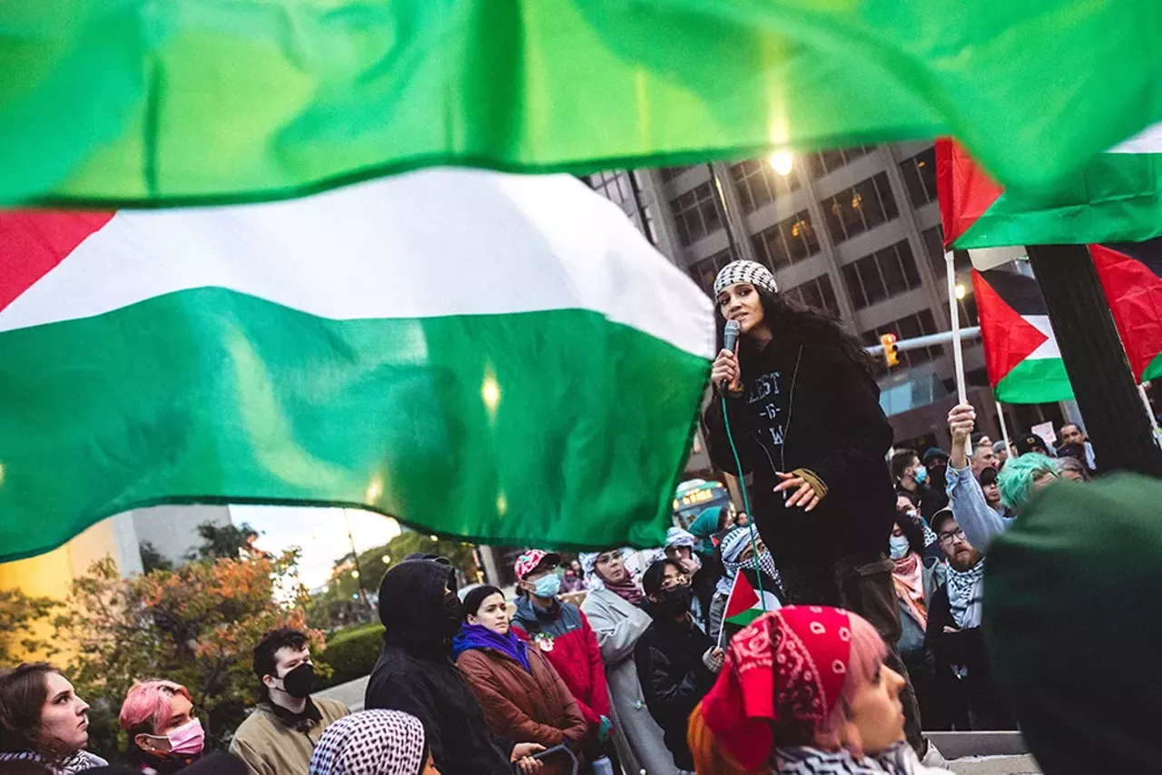 Image: Detroiters rally in support of Palestine [PHOTOS]