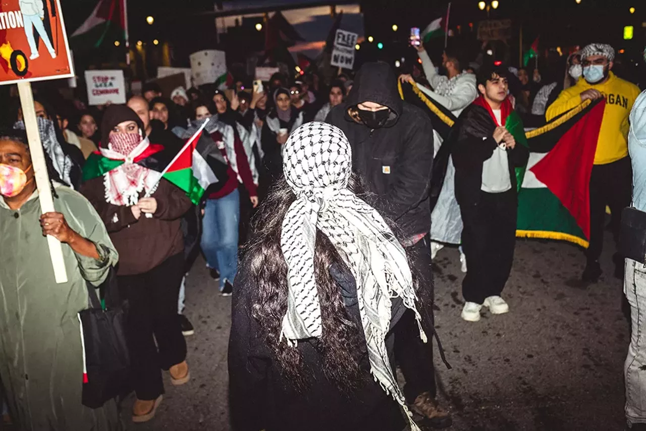 Image: Detroiters rally in support of Palestine [PHOTOS]