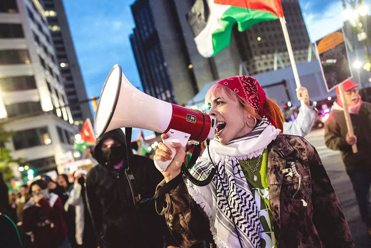 Image: Detroiters rally in support of Palestine [PHOTOS]