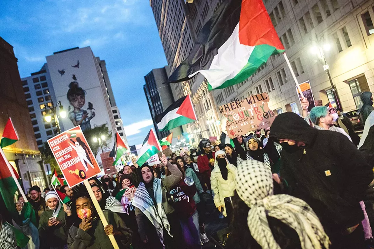 Image: Detroiters rally in support of Palestine [PHOTOS]