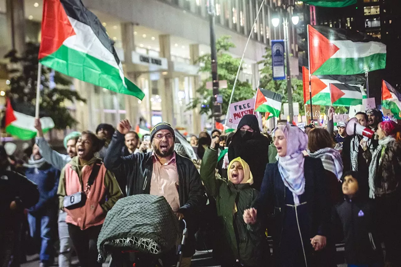 Image: Detroiters rally in support of Palestine [PHOTOS]