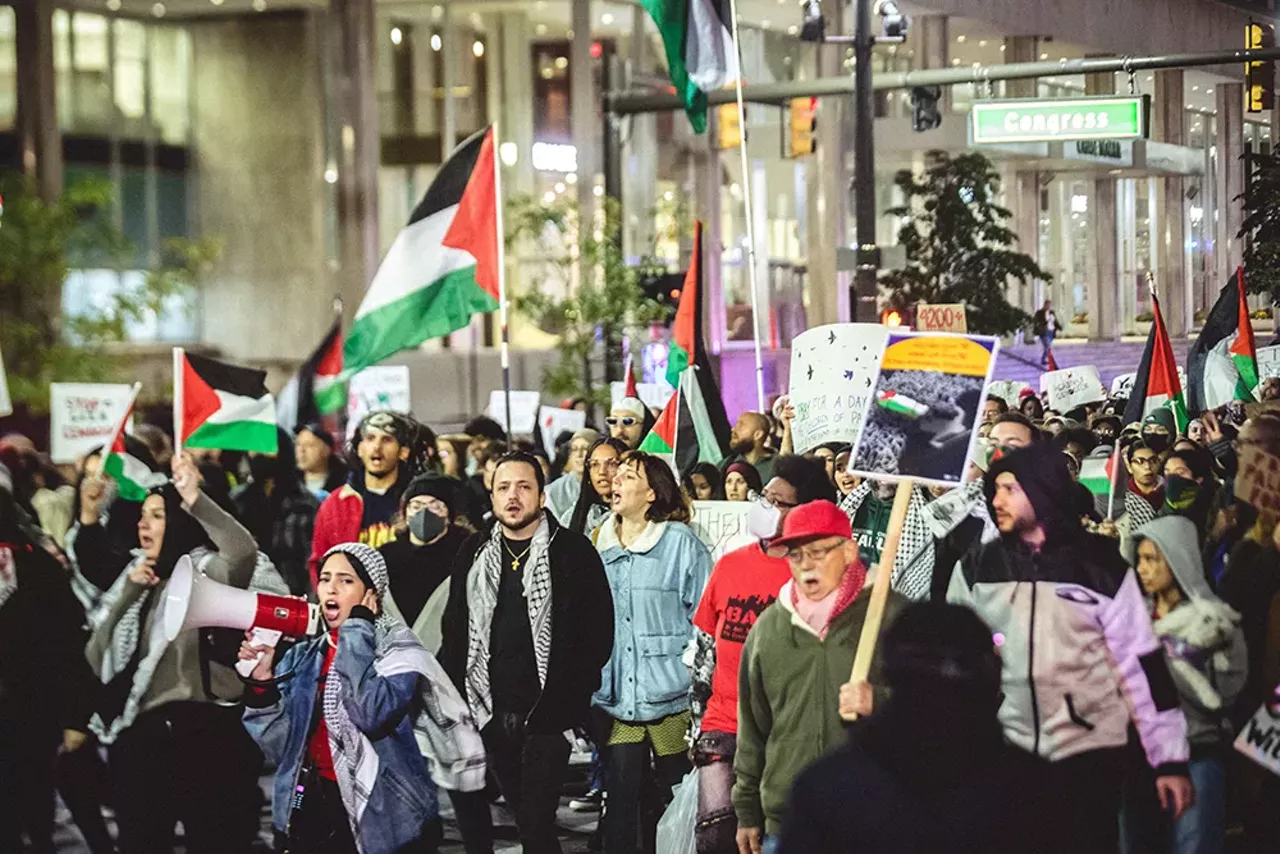 Image: Detroiters rally in support of Palestine [PHOTOS]