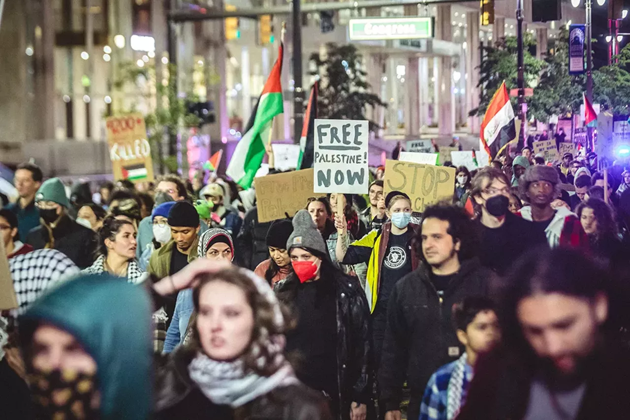 Image: Detroiters rally in support of Palestine [PHOTOS]