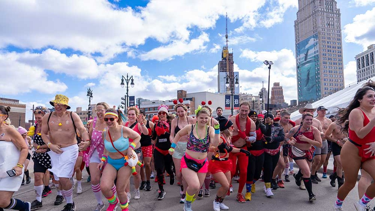 Detroiters strip down for Cupid’s Undie Run [NSFW PHOTOS]
