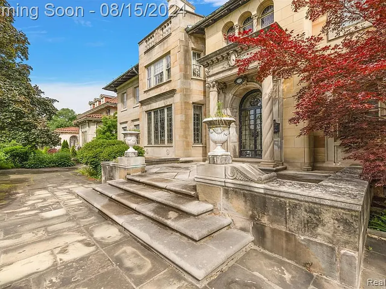 Image: Detroit's legendary Edward F. Fisher mansion in Boston-Edison district is now for sale