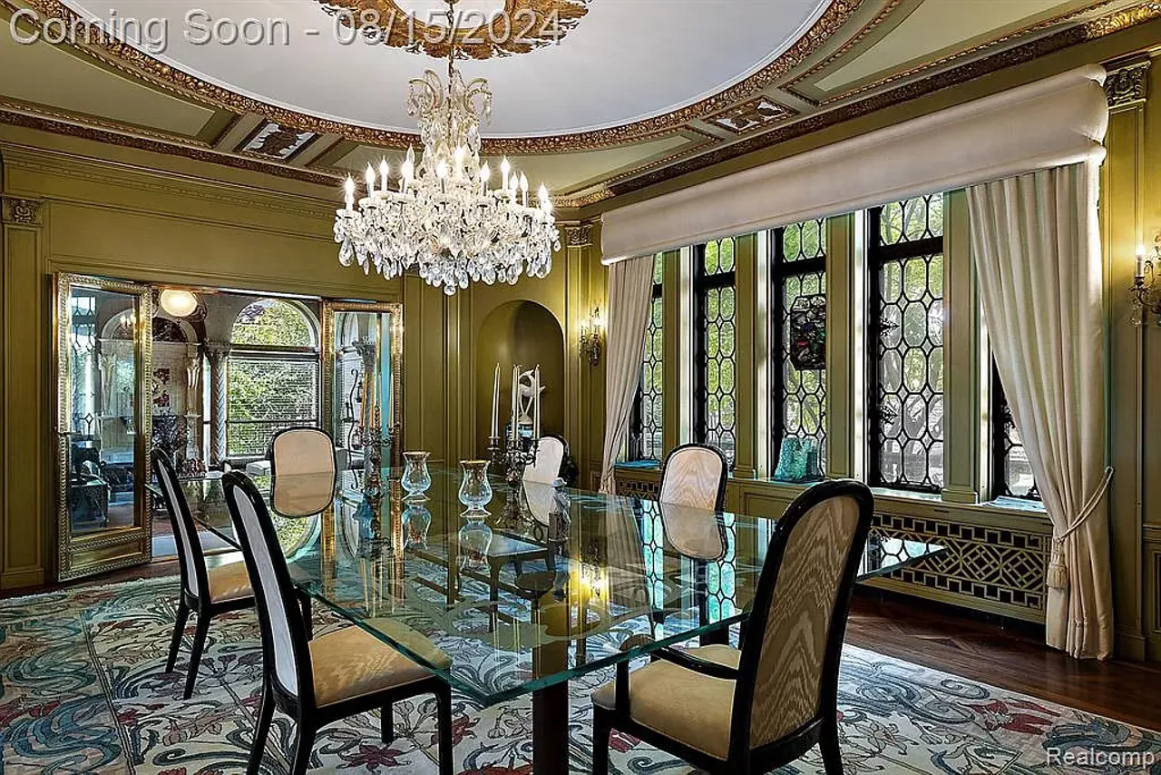 Image: Detroit's legendary Edward F. Fisher mansion in Boston-Edison district is now for sale