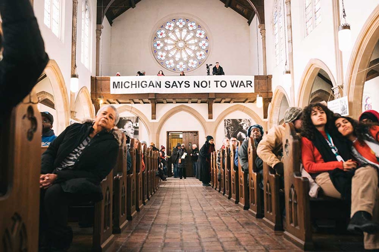 Detroit’s MLK Day rally gathered community to denounce war