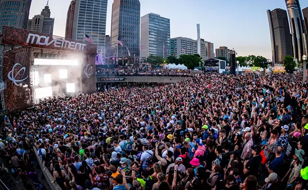 The crowd at the 2024 Movement Music Festival.