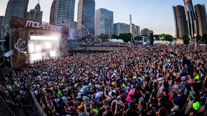 The crowd at the 2024 Movement Music Festival.