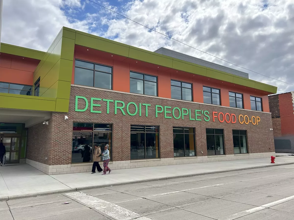 Image: The Detroit People’s Food Co-Op is at 8324 Woodward in the North End.