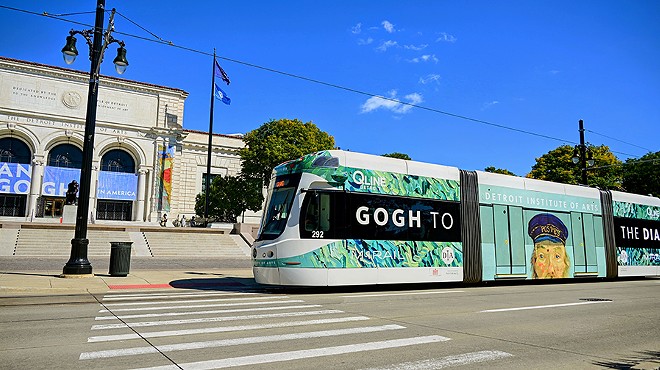 Detroit’s QLine streetcars wrapped in Van Gogh art to promote DIA’s new exhibit