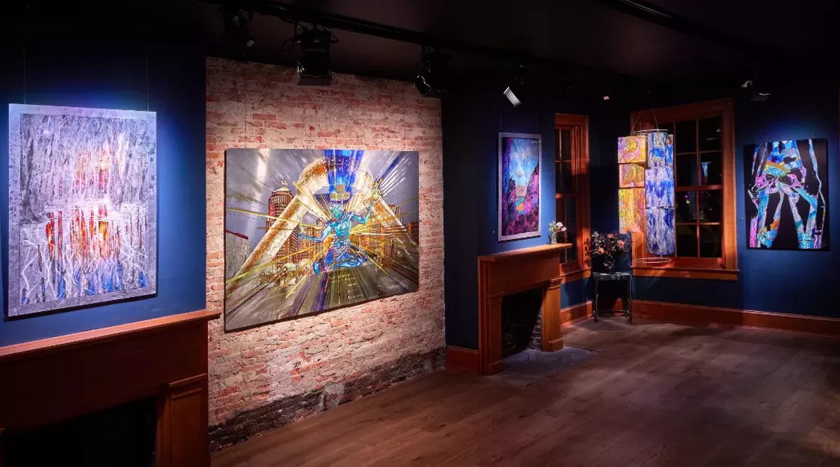 Image: "Threads of Connection" is now on display at the Moross House.