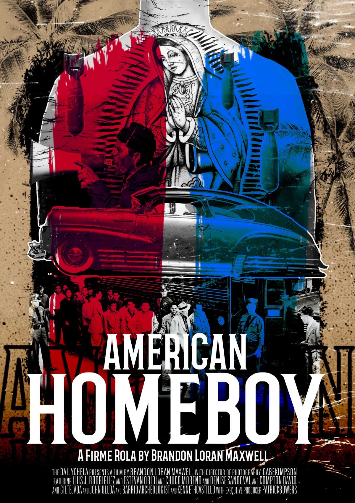 The poster for American Homeboy.