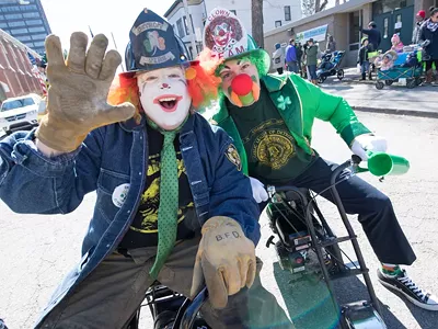 Detroit's St. Patrick's Day Parade, 2017.