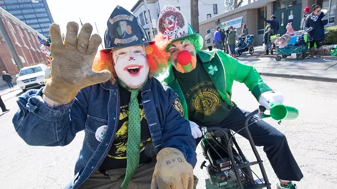 Detroit's St. Patrick's Day Parade, 2017.