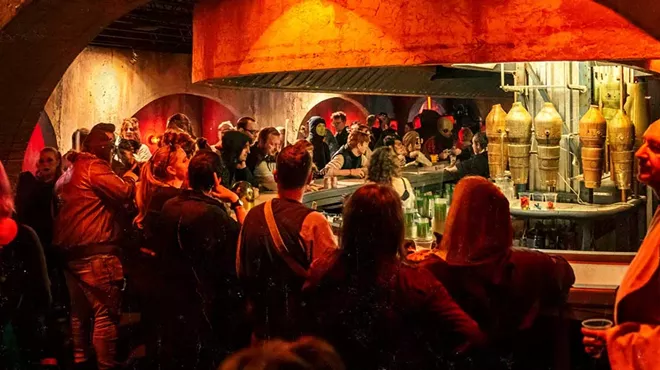 Image: Detroit’s ‘Star Wars’-themed Space Dive event strikes back