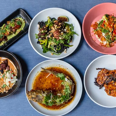 A look at items from Takoi’s “Ten Year Retrospective Tasting Menu.”